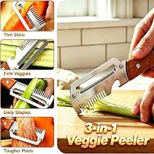 3-in-1 Stainless Steel Peeler and Grater (Imported)
